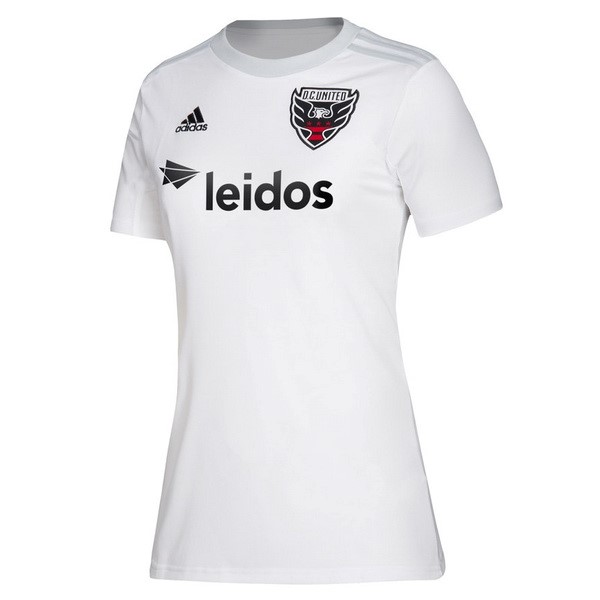 Camiseta D.C. United Replica Segunda Ropa Mujer 2019/20 Blanco